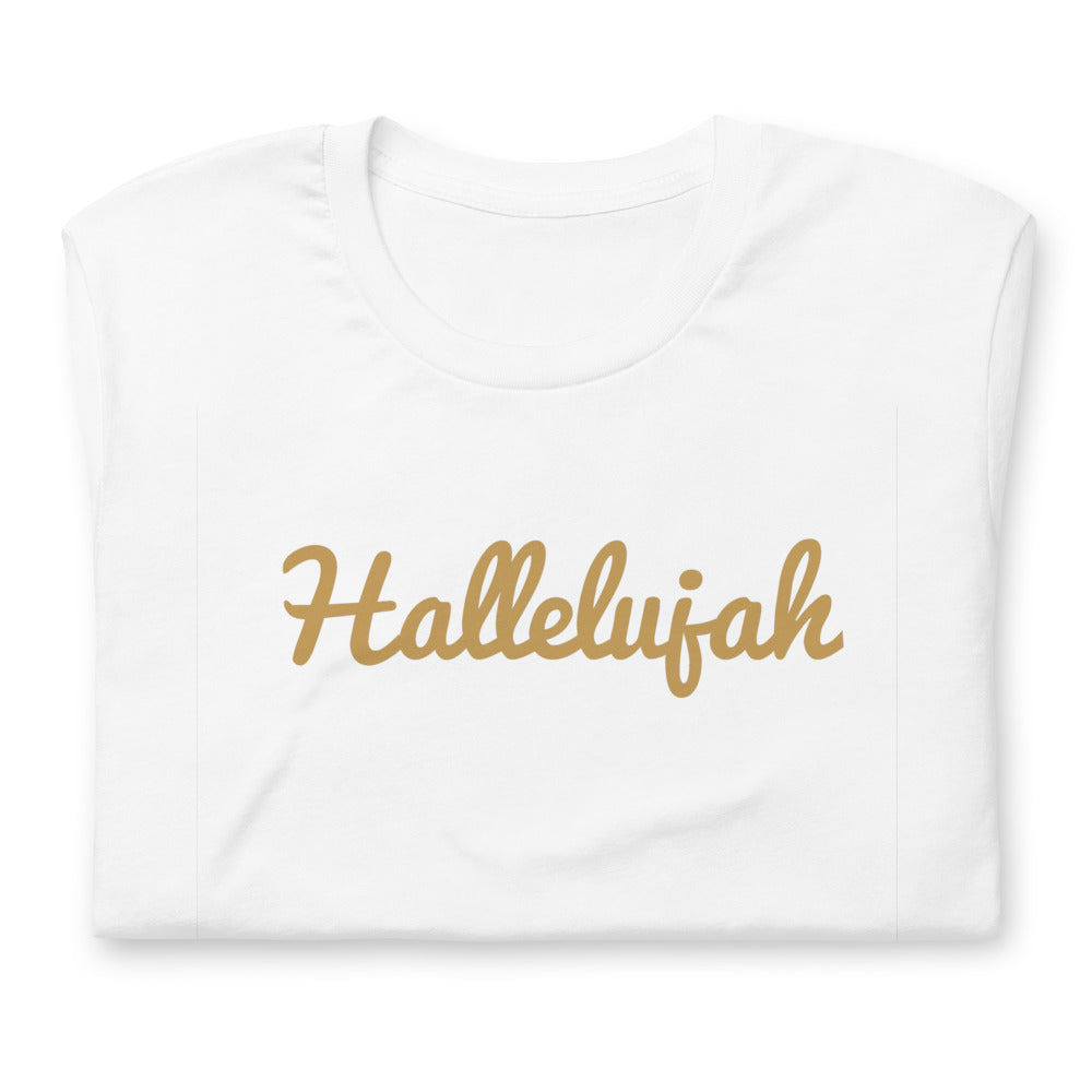 F&H Christian Hallelujah Women's T_Shirt - Faith and Happiness Store