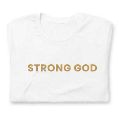 F&H Christian Strong God Women's T-Shirt - Faith and Happiness Store