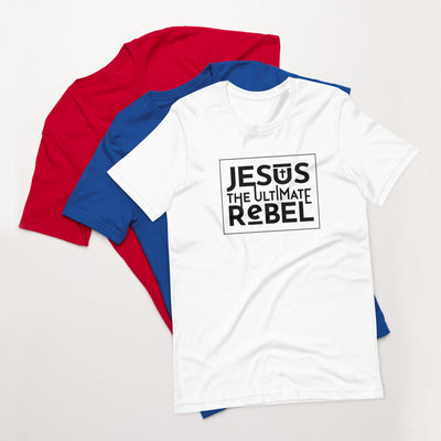 F&H Christian Jesus The Ultimate Rebel Men's T-shirt - Faith and Happiness Store