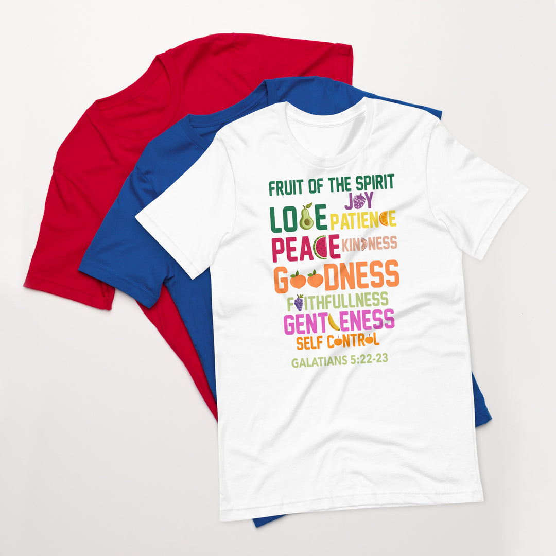 F&H Christian Fruit of The Spirit Galatians 5:22-23 Womens t-shirt
