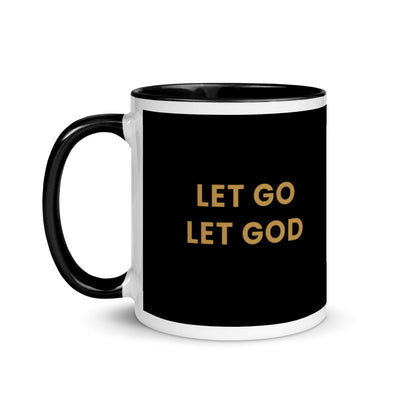 F&H Christian Let Go Let God Mug - Faith and Happiness Store