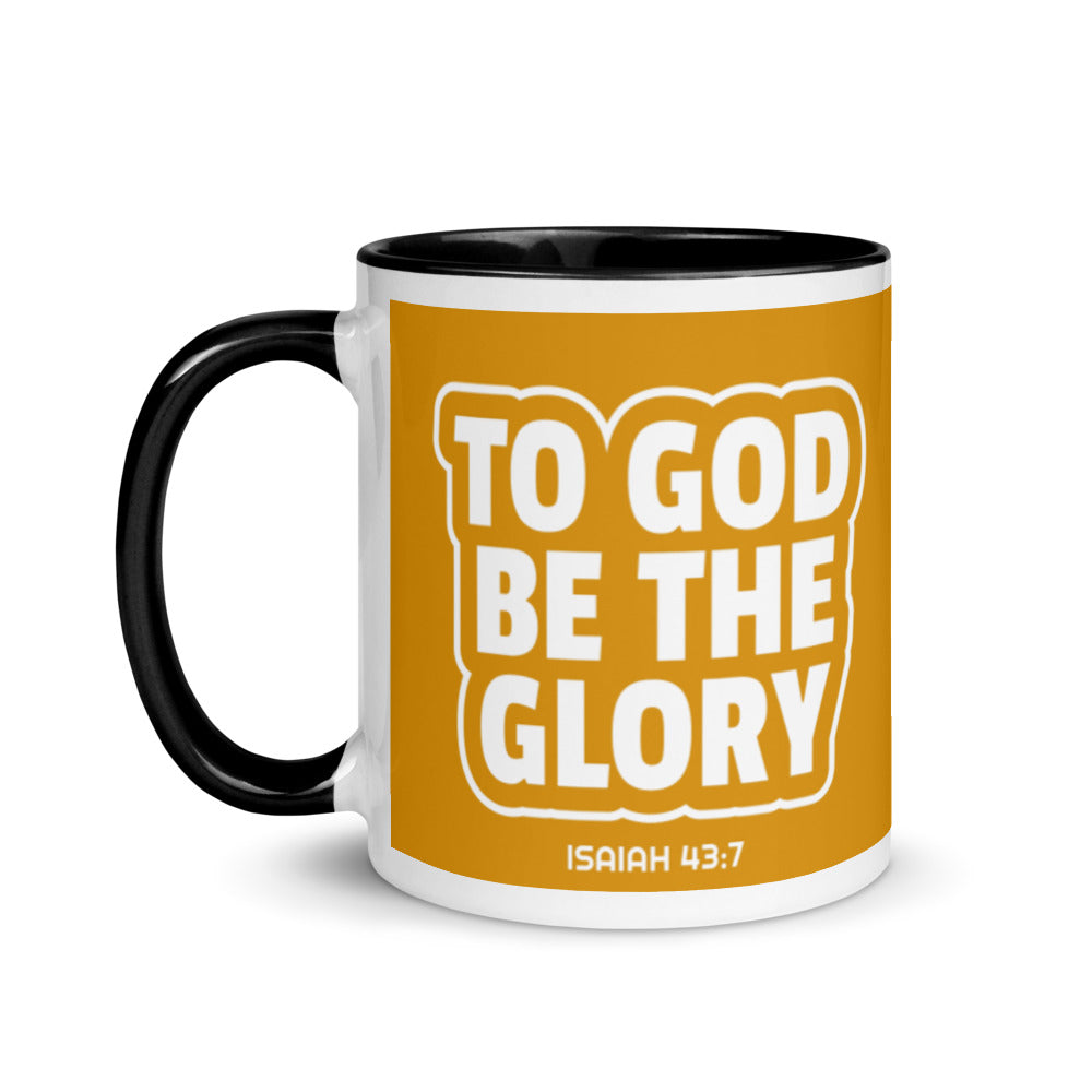 F&H Christian To God Be The Glory Mug - Faith and Happiness Store