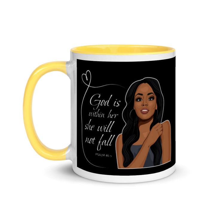 F&H Christian God is Within Her She Will Not Fail Mug - Faith and Happiness Store