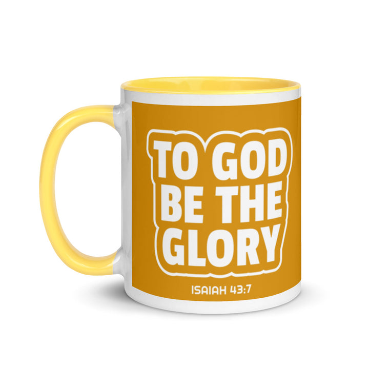F&H Christian To God Be The Glory Mug - Faith and Happiness Store