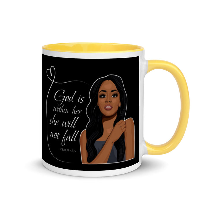 F&H Christian God is Within Her She Will Not Fail Mug - Faith and Happiness Store