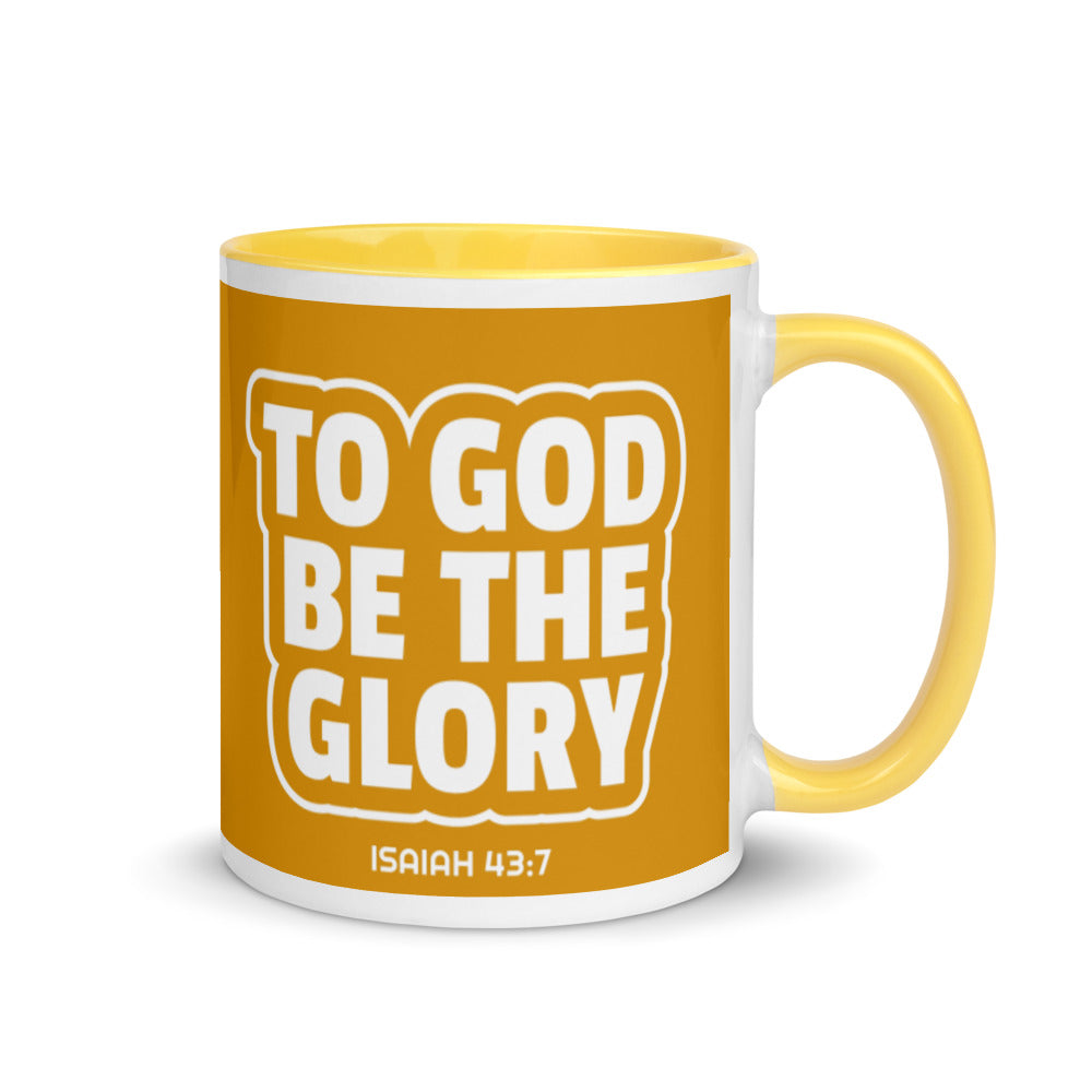 F&H Christian To God Be The Glory Mug - Faith and Happiness Store