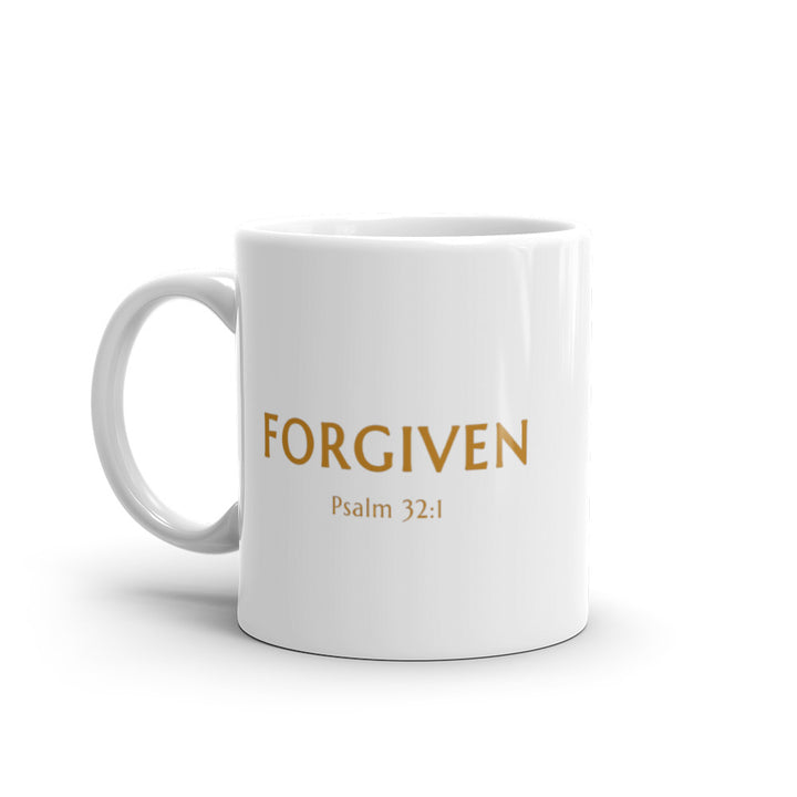 F&H Christian Forgiven Mug - Faith and Happiness Store
