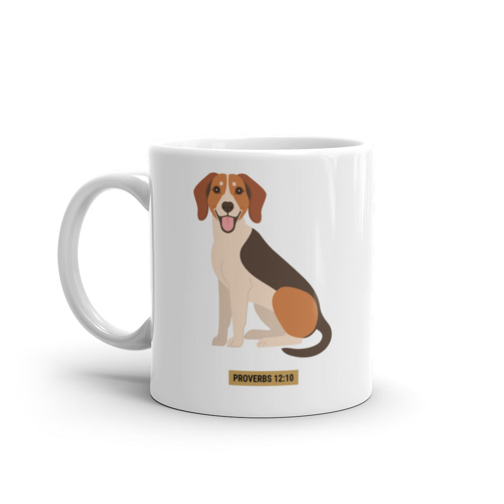 F&H Christian Proverbs Jack Russell Terrier Mug - Faith and Happiness Store