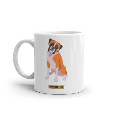 F&H Christian Proverbs Boxer Mug - Faith and Happiness Store