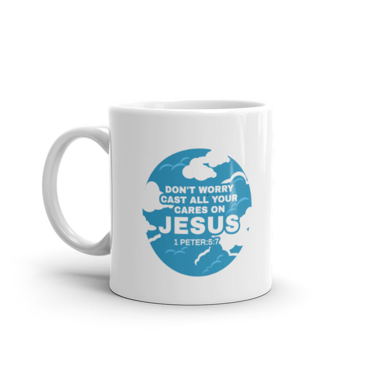 Ceramic Coffee Mugs | White Mug | Faith and Happiness Store