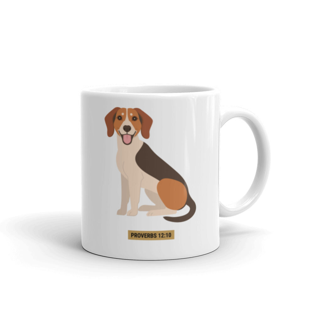 F&H Christian Proverbs Jack Russell Terrier Mug - Faith and Happiness Store