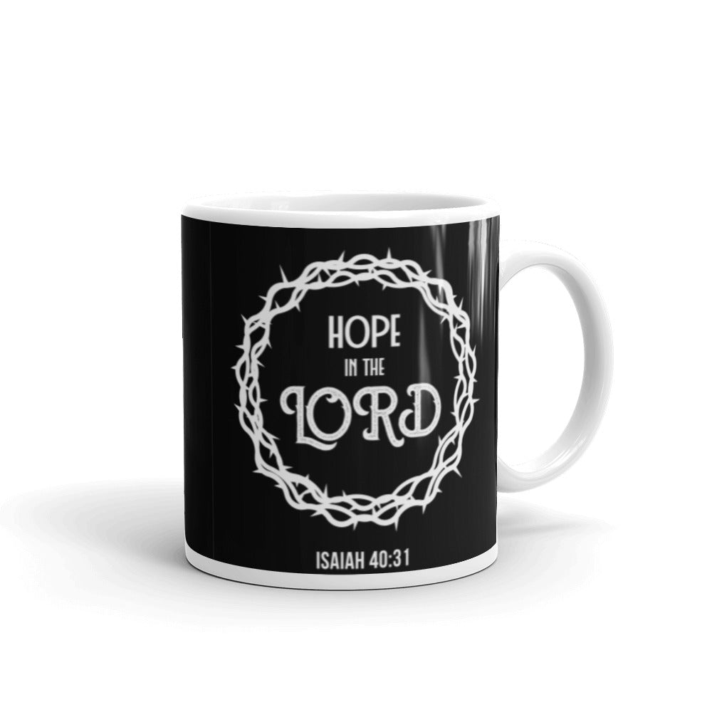 F&H Christian Hope in The Lord Mug - Faith and Happiness Store