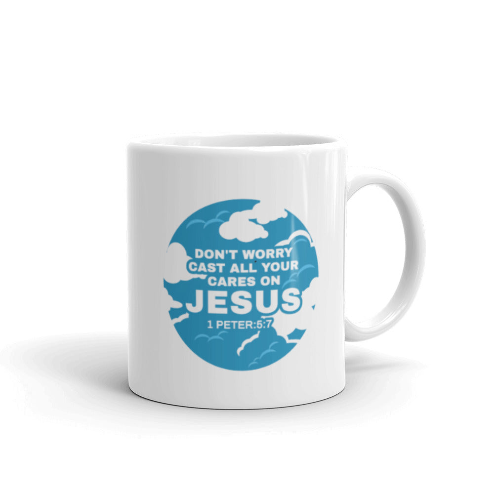 Ceramic Coffee Mugs | White Mug | Faith and Happiness Store