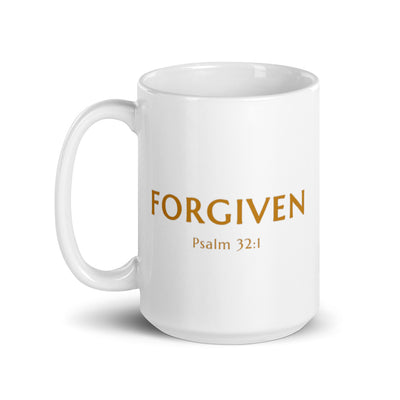 F&H Christian Forgiven Mug - Faith and Happiness Store