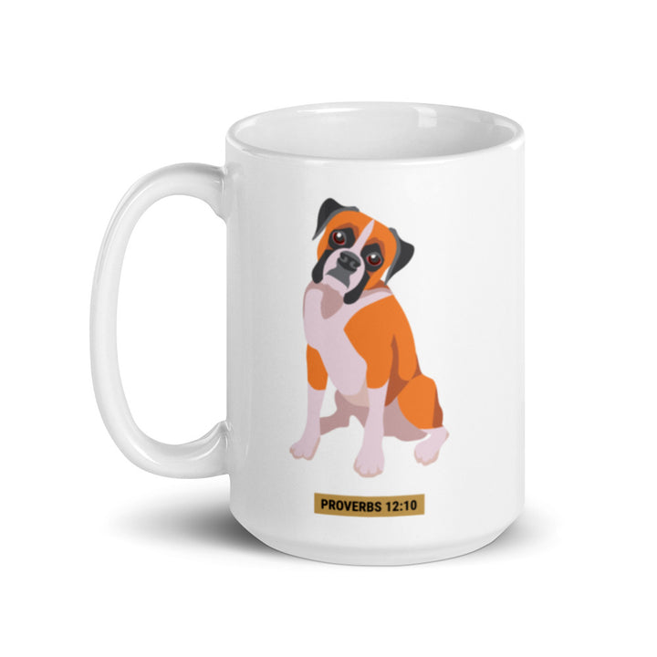 F&H Christian Proverbs Boxer Mug - Faith and Happiness Store