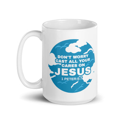 Ceramic Coffee Mugs | White Mug | Faith and Happiness Store