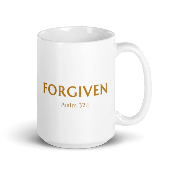 F&H Christian Forgiven Mug - Faith and Happiness Store