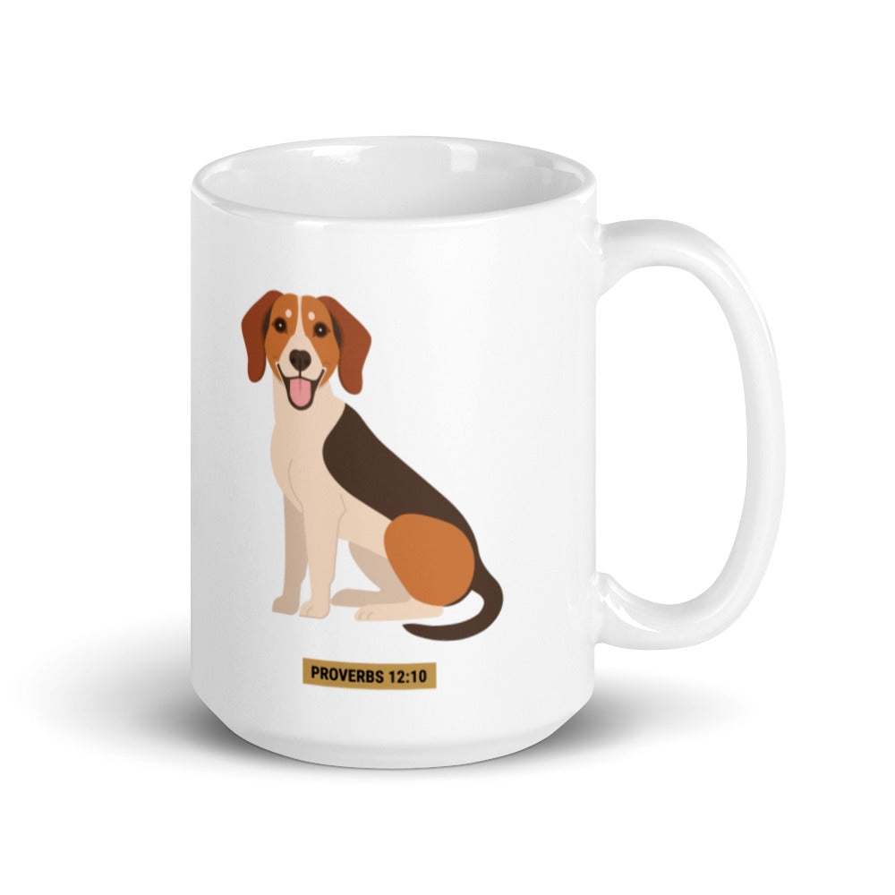 F&H Christian Proverbs Jack Russell Terrier Mug - Faith and Happiness Store