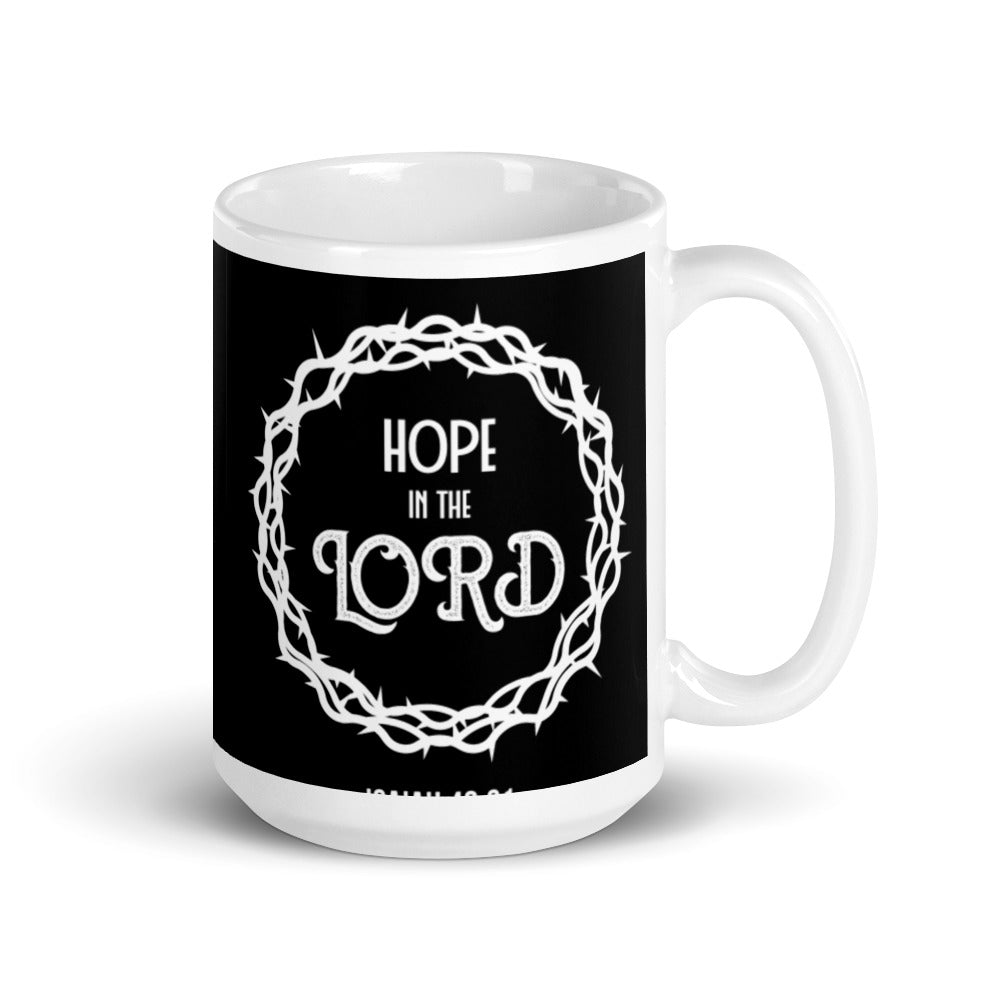 F&H Christian Hope in The Lord Mug - Faith and Happiness Store