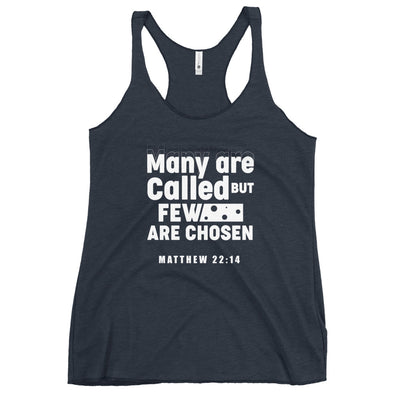 F&H Christian Many Are Called Women's Racerback Tank
