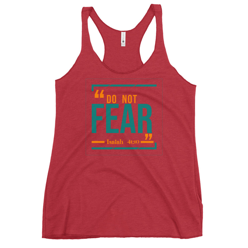 F&H Do Not Fear Women's Racerback Tank