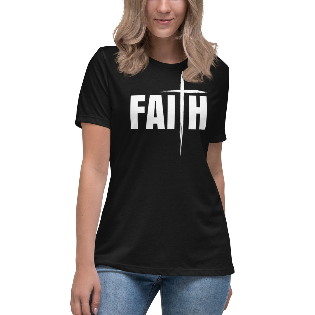 F&H Christian Faith Womens Relaxed T-Shirt