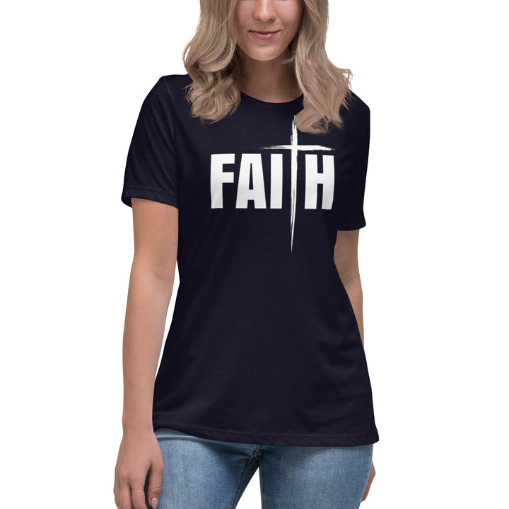 F&H Christian Faith Womens Relaxed T-Shirt