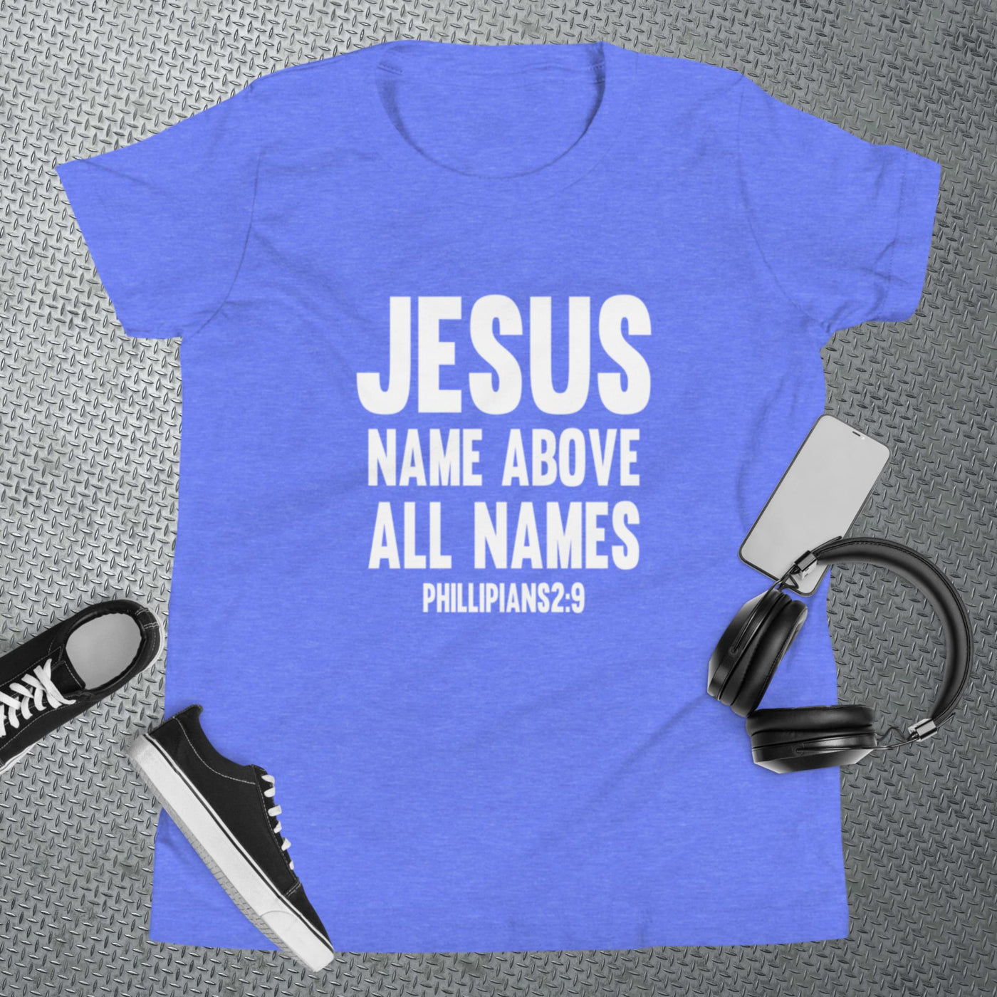 F&H Jesus Name Above All Names Youth Short Sleeve T-Shirt