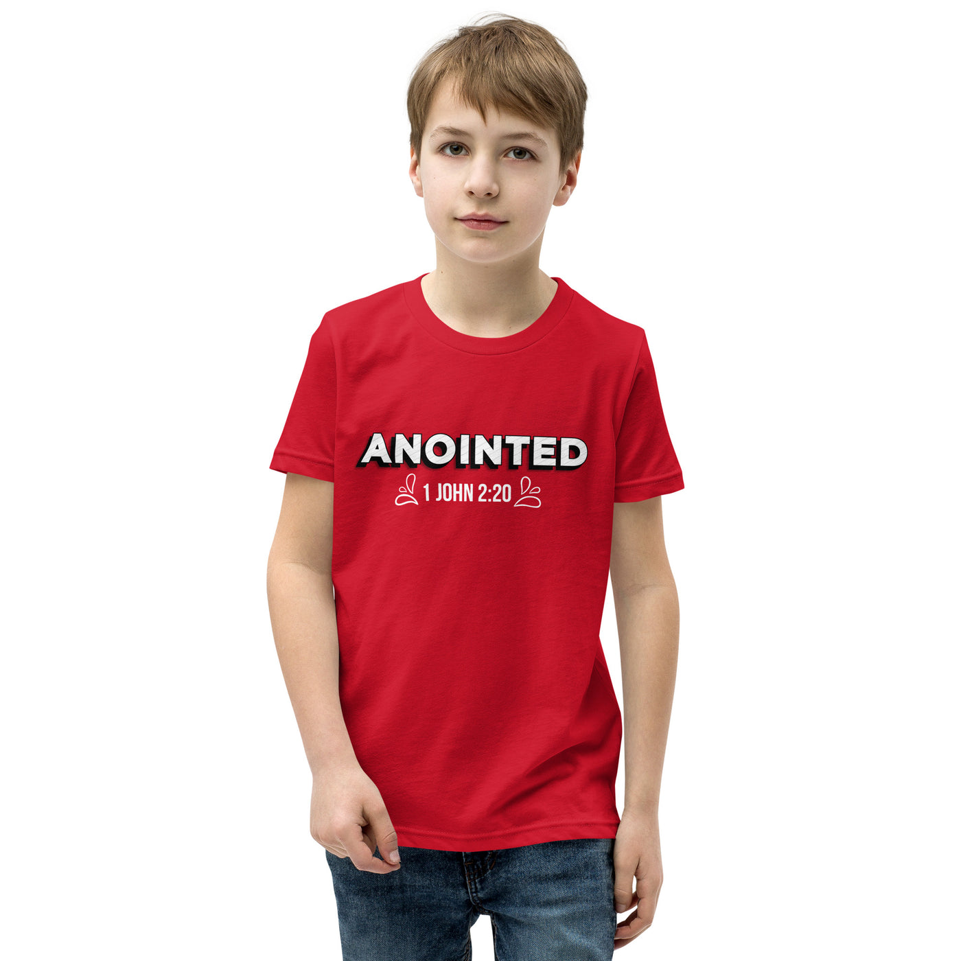 F&H Christian Anointed Youth Short Sleeve T-Shirt